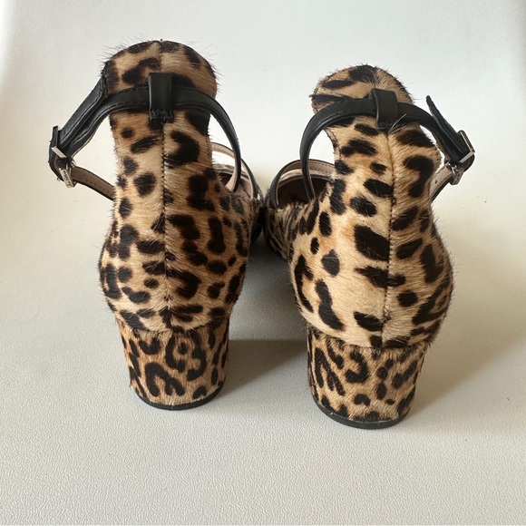 Sam Edelman Leopard Print Heels - Size 7.5 - Picture 4 of 9